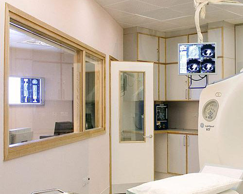 X-ray shielded room