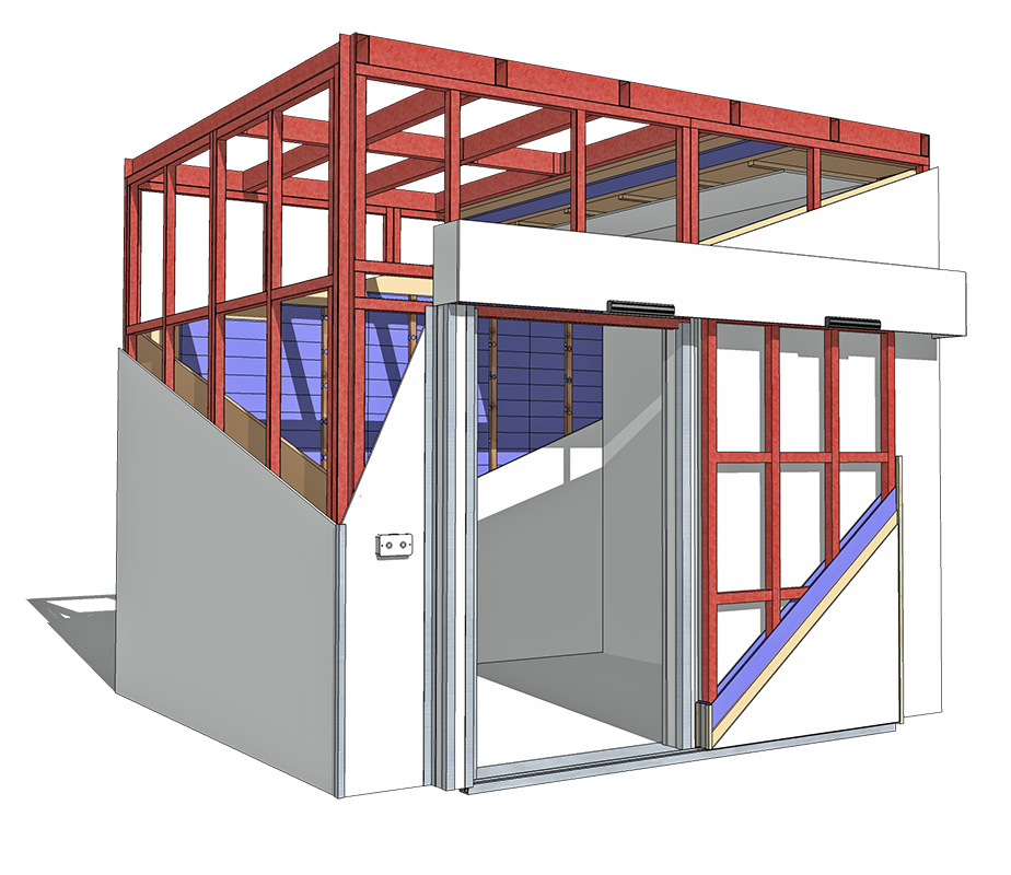 NDT room model