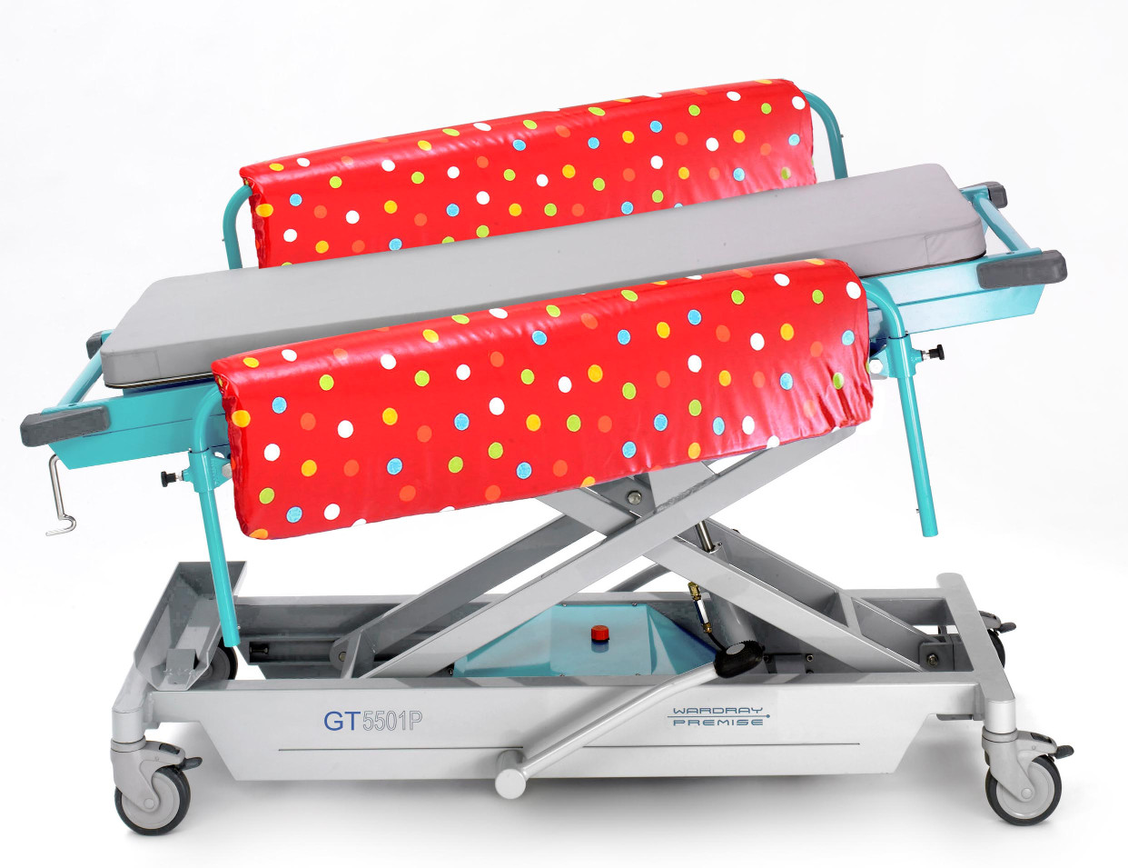 Picture 1 of Paediatric General Transport Trolley - Adjustable Height