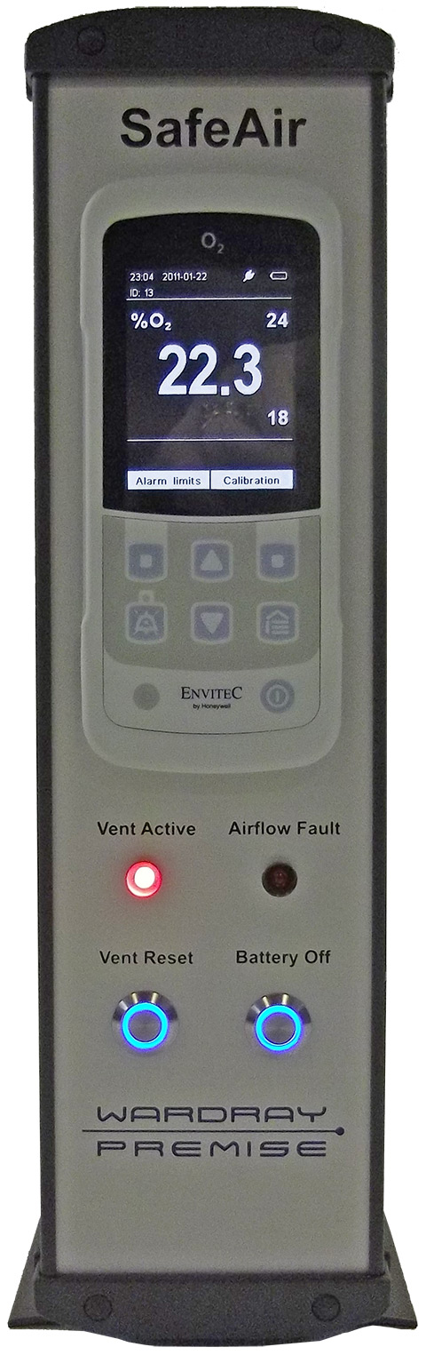 SafeAir - MRI oxygen monitor