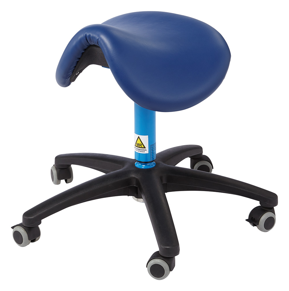 Picture 1 of Surgeons Stool with Saddle Seat